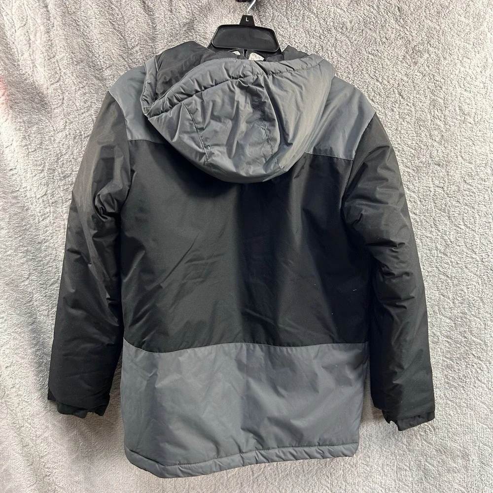 Columbia‎ Boy's Lightning Lift Waterproof Insulated Jacket Black/Grey-Size Large - Picture 4 of 11